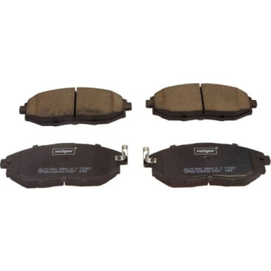 Maxgear | Bremsbelagsatz, Scheibenbremse | 19-3004