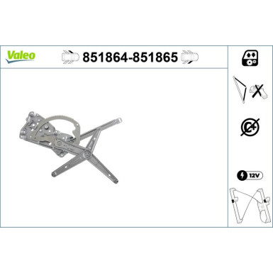 Valeo | Fensterheber | 851864