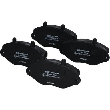 Valeo Bremsbelagsatz, Scheibenbremse EXPERT 302756A