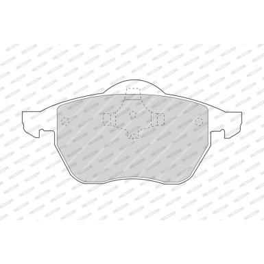 Ferodo Bremsbelagsatz, Scheibenbremse PREMIER ECO FRICTION FDB969