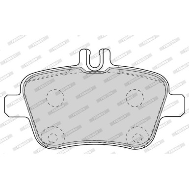 Ferodo Bremsbelagsatz, Scheibenbremse PREMIER FDB4163