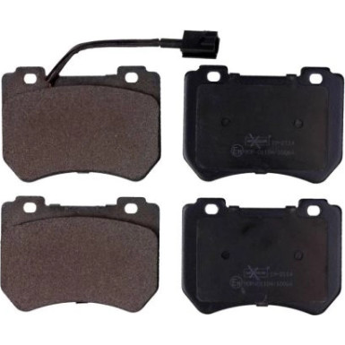 19-2114 Bremsbelagsatz, Scheibenbremse