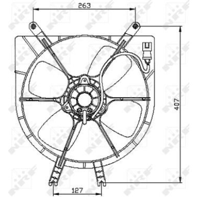 47042 Lüfter, Motorkühlung