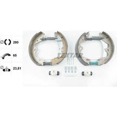 Textar Bremsbackensatz Shoe Kit Pro 84065100 Textar Bremsbackensatz Shoe Kit Pro 84065100