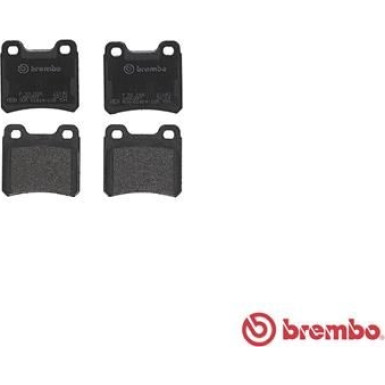 Brembo | Bremsbelagsatz, Scheibenbremse | P 59 018