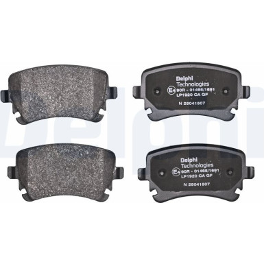 LP1920 Bremsbelagsatz, Scheibenbremse