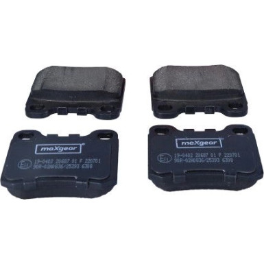 19-0402 Bremsbelagsatz, Scheibenbremse