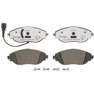 Brembo Bremsbelagsatz, Scheibenbremse XTRA LINE P 85 131X