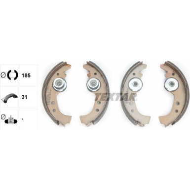 91005900 Bremsbackensatz