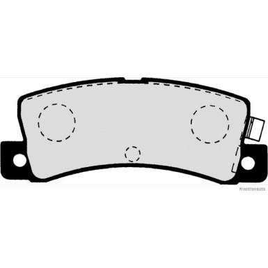 J3612008 Bremsbelagsatz, Scheibenbremse