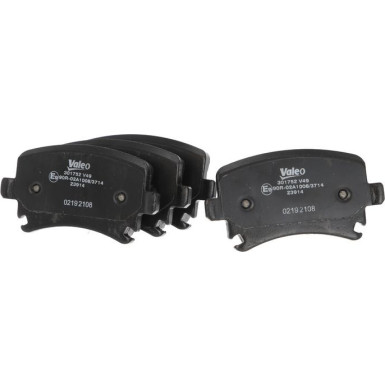 Valeo Bremsbelagsatz, Scheibenbremse ESSENTIAL 301752