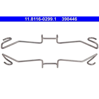 ATE | Feder, Bremssattel | 11.8116-0299.1
