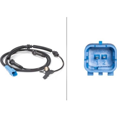 Hella | Sensor, Raddrehzahl | 6PU 009 106-821