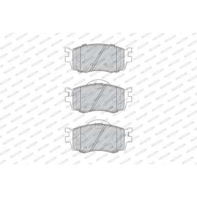 FDB1955 Bremsbelagsatz, Scheibenbremse PREMIER ECO FRICTION