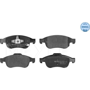 025 245 3819 Bremsbelagsatz, Scheibenbremse MEYLE-ORIGINAL: True to OE.