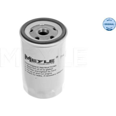 714 322 0002 Ölfilter MEYLE-ORIGINAL: True to OE.