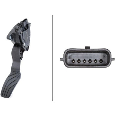 6PV 009 978-801 Sensor, Fahrpedalstellung