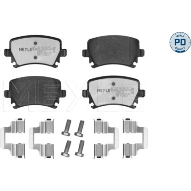 Meyle Bremsbelagsatz, Scheibenbremse MEYLE-PD: Advanced performance and design 025 239 1417/PD Meyle Bremsbelagsatz, Scheibenbremse MEYLE-PD: Advanced performance and design 025 239 1417/PD