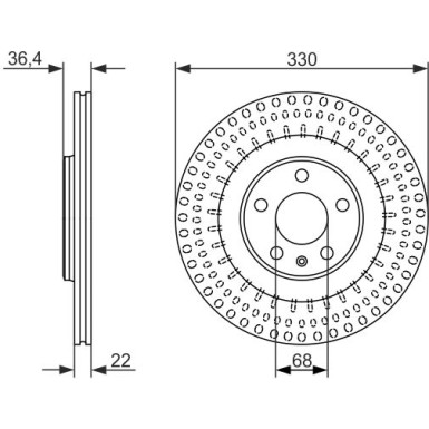 0 986 479 750 Bremsscheibe
