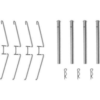 BOSCH | Zubehörsatz, Scheibenbremsbelag | 1 987 474 611