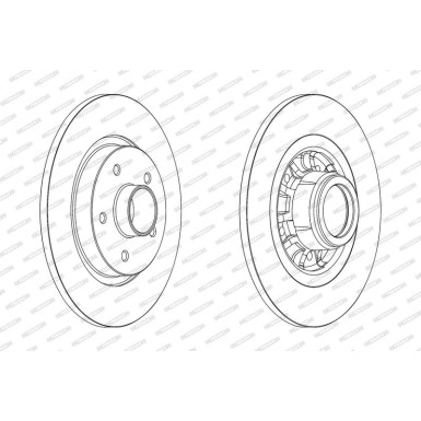 DDF1734-1 Bremsscheibe PREMIER DDF1734-1 Bremsscheibe PREMIER