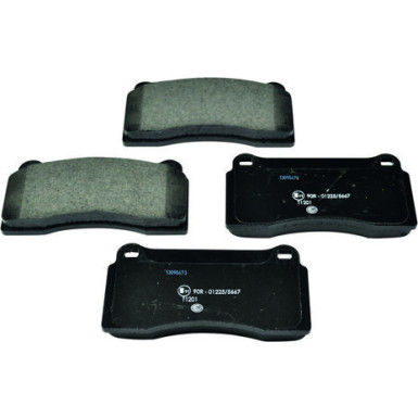 Hella | Bremsbelagsatz, Scheibenbremse | 8DB 355 008-981