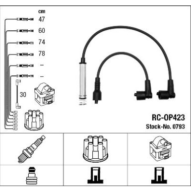 0793 Zündleitungssatz