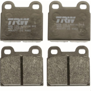 TRW Bremsbelagsatz, Scheibenbremse COTEC GDB102