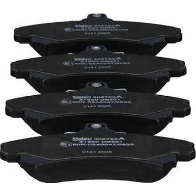 Valeo Bremsbelagsatz, Scheibenbremse EXPERT 302723A