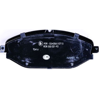 Hella | Bremsbelagsatz, Scheibenbremse | 8DB 355 021-921