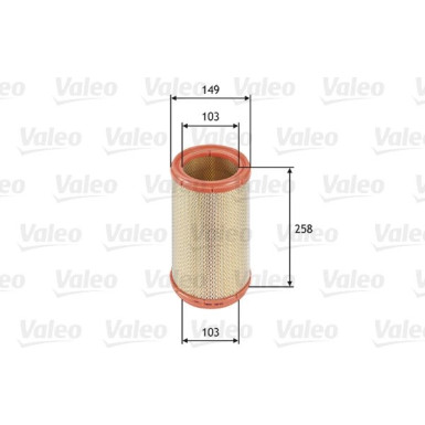 Valeo Luftfilter 585611 Valeo Luftfilter 585611