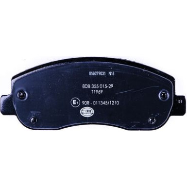 8DB 355 015-291 Bremsbelagsatz, Scheibenbremse