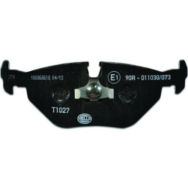 Hella | Bremsbelagsatz, Scheibenbremse | 8DB 355 007-421
