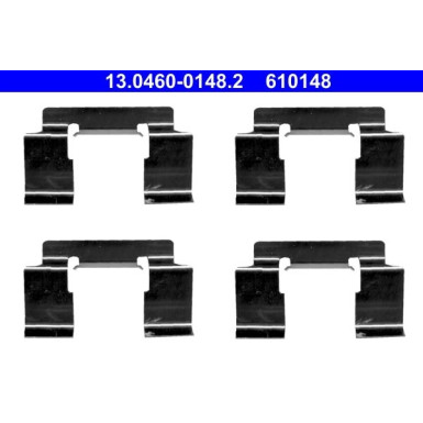 13.0460-0148.2 Zubehörsatz, Scheibenbremsbelag