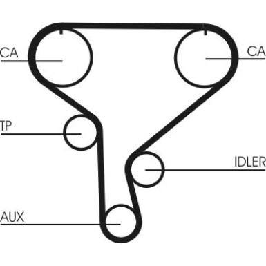 CT1046 Zahnriemen