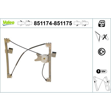 Valeo | Fensterheber | 851174