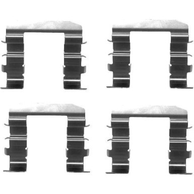 8DZ 355 203-261 Zubehörsatz, Scheibenbremsbelag