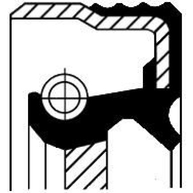 12014825B Wellendichtring, Differential