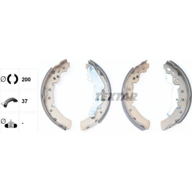 91056700 Bremsbackensatz