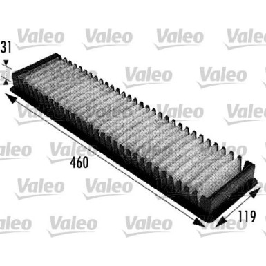 698725 Filter, Innenraumluft VALEO PROTECT