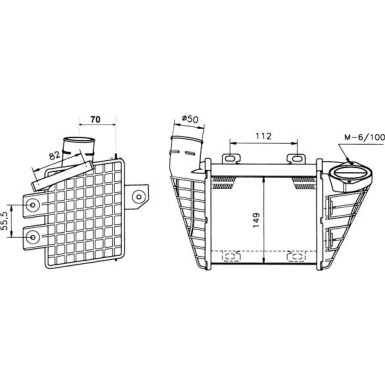30023 Ladeluftkühler 30023 Ladeluftkühler