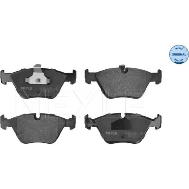 025 216 7720 Bremsbelagsatz, Scheibenbremse MEYLE-ORIGINAL: True to OE.