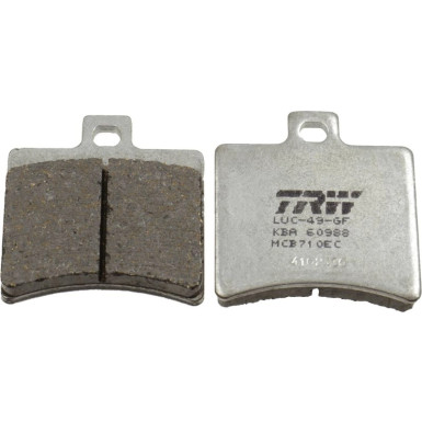 TRW | Bremsbelagsatz, Scheibenbremse | MCB710EC