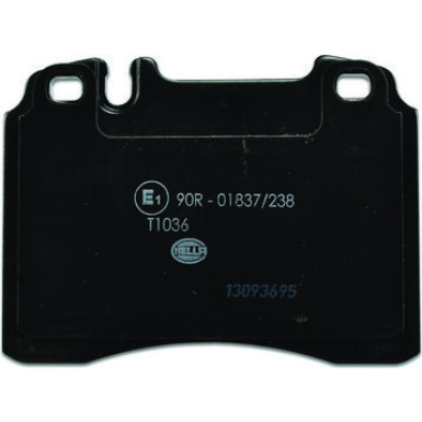 Hella | Bremsbelagsatz, Scheibenbremse | 8DB 355 007-471