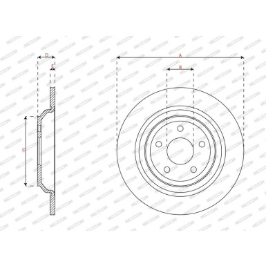 DDF2977C Bremsscheibe PREMIER DDF2977C Bremsscheibe PREMIER