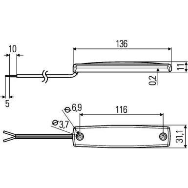 2JA 343 660-407 Innenraumleuchte