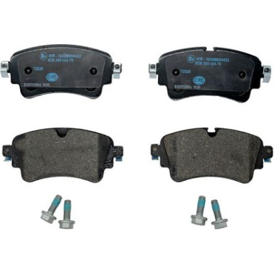 Hella Pagid | Bremsbelagsatz, Scheibenbremse | 8DB 355 024-791