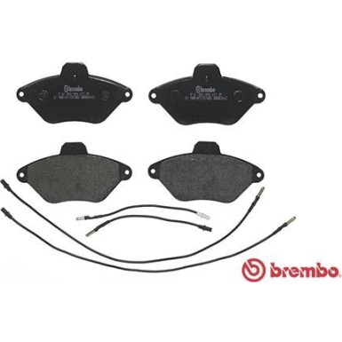 Brembo | Bremsbelagsatz, Scheibenbremse | P 61 053