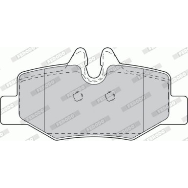 Ferodo Bremsbelagsatz, Scheibenbremse PREMIER FVR1494