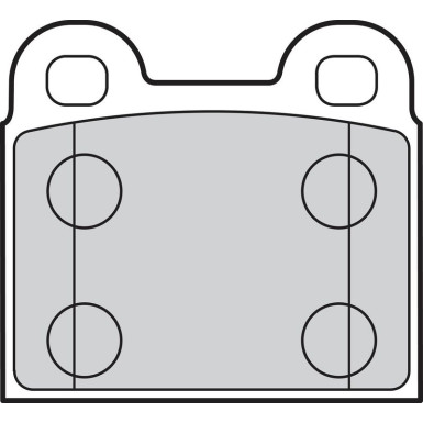 Valeo Bremsbelagsatz, Scheibenbremse ESSENTIAL 302010